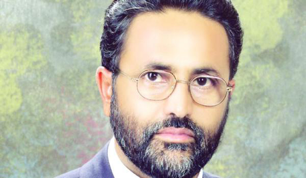 Ma'rib Governor Sultan Al-Arada. (Asharq Al-Awsat)