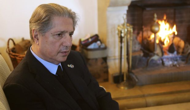 Former Lebanese president Amine Gemayel. (Reuters)