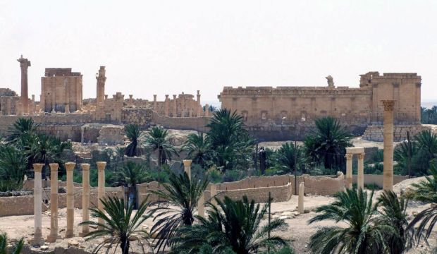 This file photo released on Sunday, May 17, 2015, by the Syrian official news agency SANA, shows the general view of the ancient Roman city of Palmyra, northeast of Damascus, Syria. (AP photo)