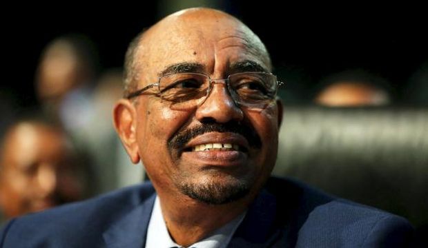 Sudanese President Omar Al-Bashir looks on ahead of the 25th African Union summit in Johannesburg, South Africa, on June 14, 2015. (Reuters/Siphiwe Sibeko)