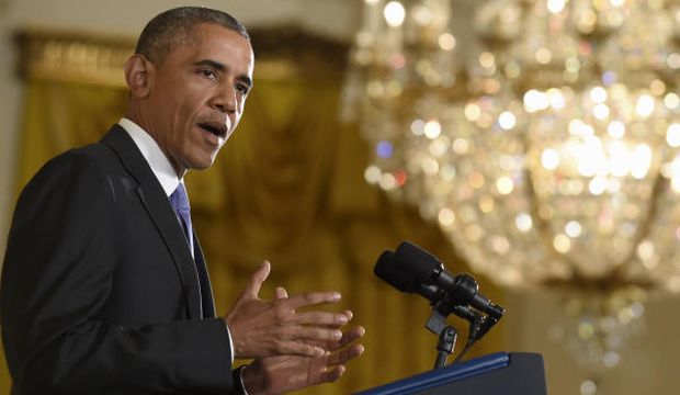 President Barack Obama answers questions about the Iran nuclear deal during a news conference in the East Room of the White House in Washington, on July 15, 2015. (AP Photo/Susan Walsh) 