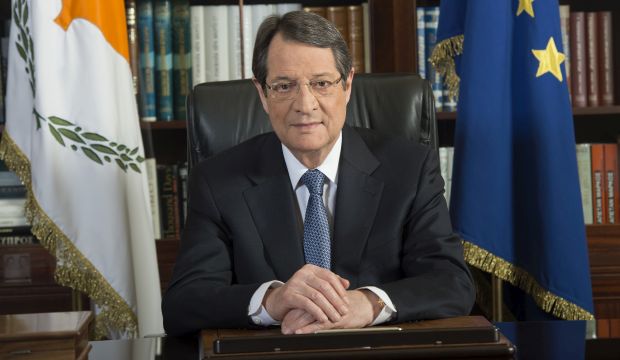Republic of Cyprus President Nicos Anastasiades. (Asharq Al-Awsat)