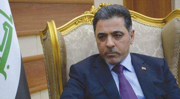 The Iraqi Interior Minister Mohammed Salem Al Ghabban (Asharq Al-Awsat)