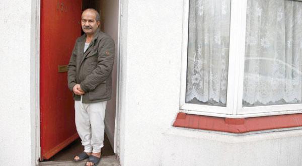 Asylum Seekers Identifiable by red doors in UK 