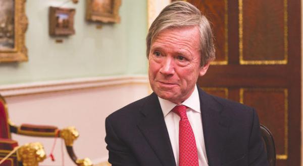 The mayor of the financial and business district in London Lord Jeffrey Mountevans (Photo: James Hanna)
