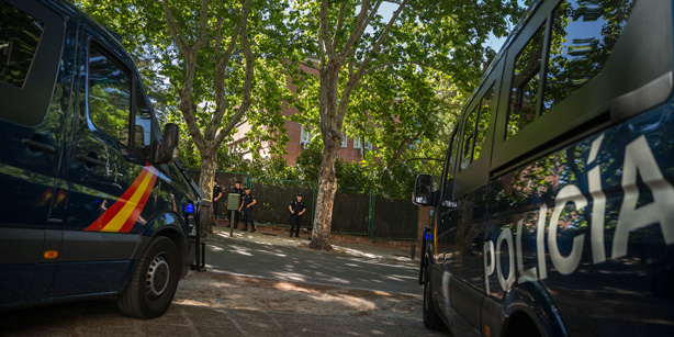 Spanish police arrested nine people accused of association with PKK