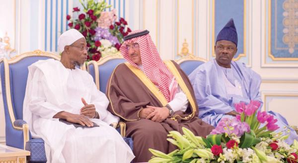 Nigeria's President Muhammadu Buhari and HRH Saudi King Salman bin Abdulaziz