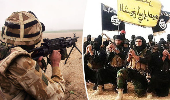 Three elite British soldiers injured fighting ISIS militants on the ground in Iraq
