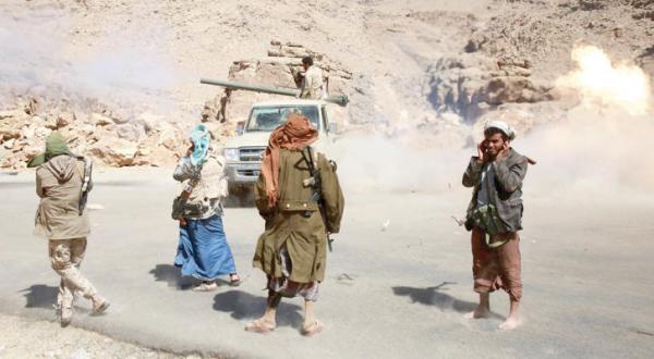 Fighters in Ma'arib belong to the pro-government popular resistance, which is supported by coalition forces.