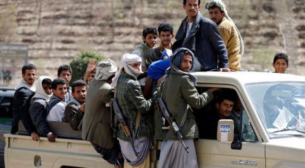 Houthi militants in Sanaa