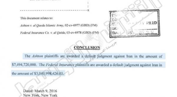 Six documents procured by Asharq Al-Awsat from the New York courthouse