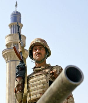 At least 25 killed in attack on town near Baghdad