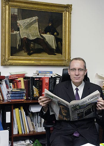 Q&A with Times Editor Robert Thomson