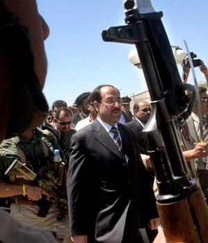 Iraqi PM mounts first security crackdown in Basra