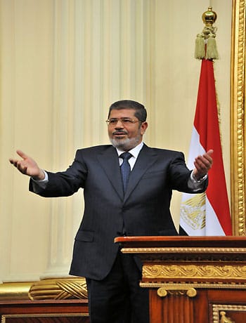 Iran Supreme Guide Calls on Mursi to Follow Khomeinist Political Model