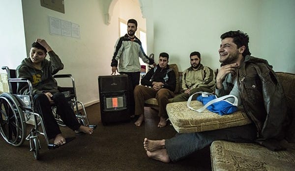 Syrian Rebels Recover Behind the Front Lines