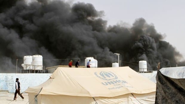 Syrian Refugee Dies in Tent Blaze