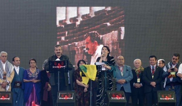 PKK Waves Flag of Islam