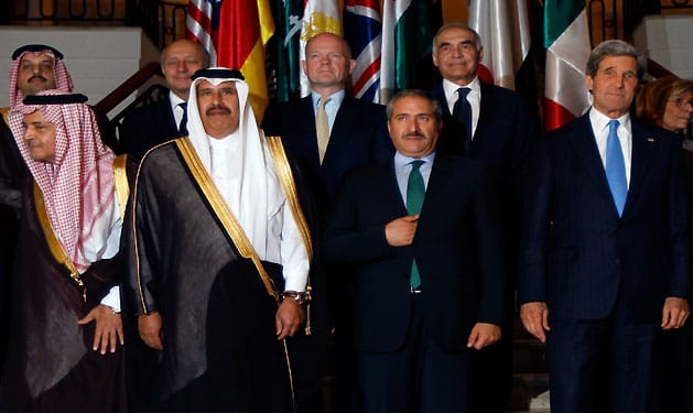 Friends of Syria meeting in Qatar to discuss arming rebels