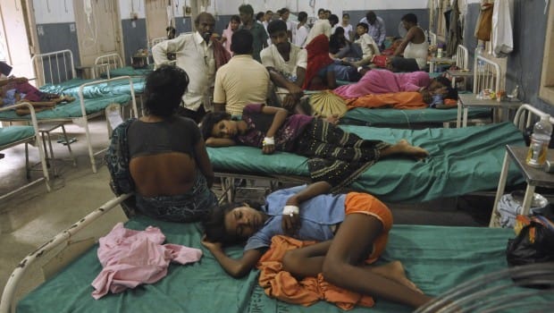 22 children die after eating school lunch in India
