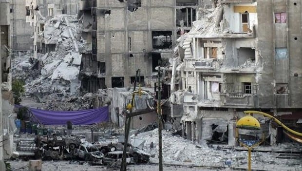 Syrian army continues to pound Homs