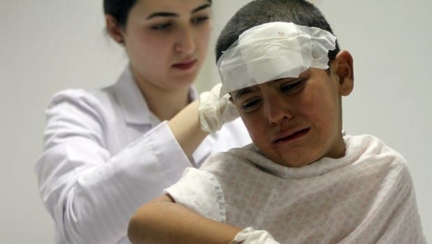 Airstrike near Lebanese border kills Syrian refugees