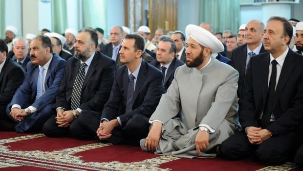 Syrian government denies Assad convoy attacked