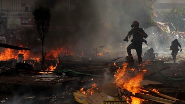 Egypt: Four journalists among casualties in clashes