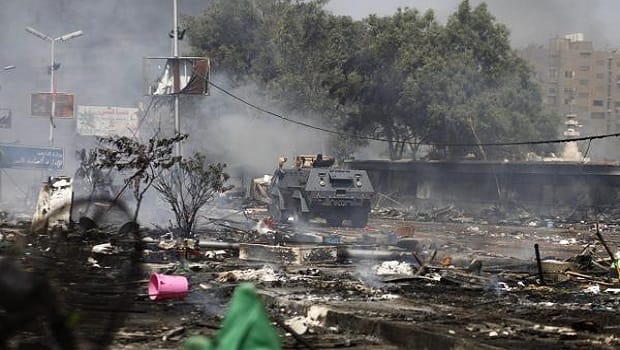Egyptian police clash with Mursi supporters, many killed