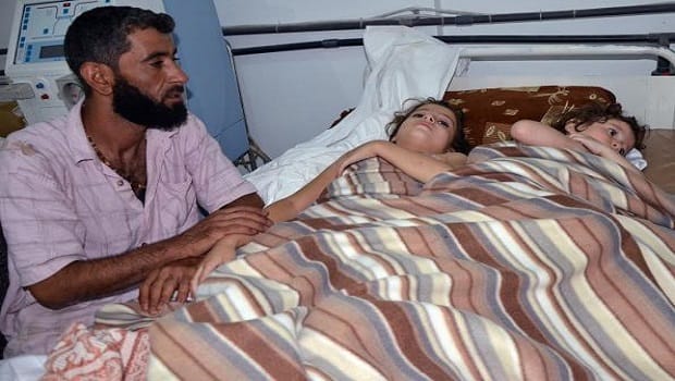 Syria: Opposition says dozens killed in chemical attack near Damascus