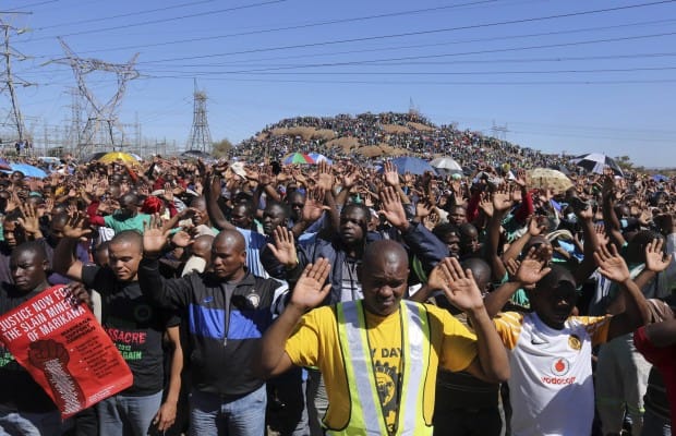 South African labour unrest spreads