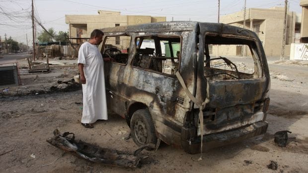 Iraqi army helicopter shot down in clashes with insurgents