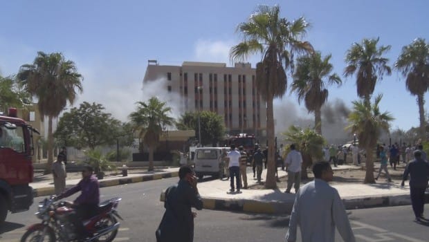 Egyptian violence spreads as security forces hit by attacks