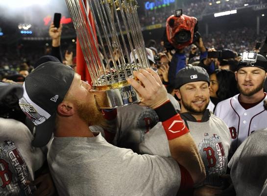Red Sox win World Series title at Fenway Park