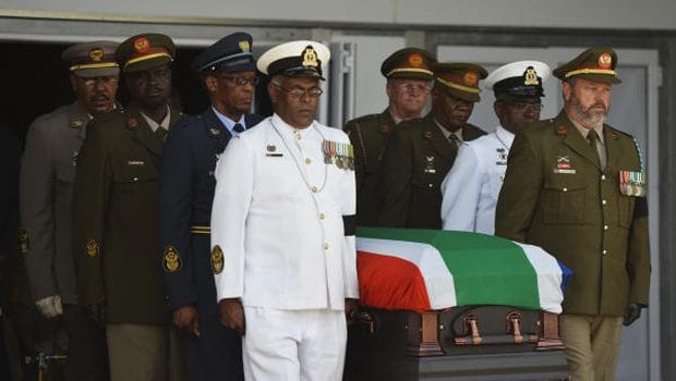 South Africa bids farewell to Mandela