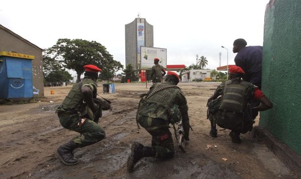 Congo’s army repels attacks in Kinshasa, dozens killed