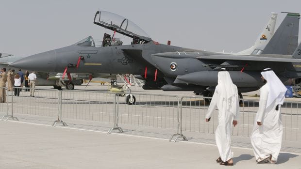 Report: Defense spending in Middle East defies global trends