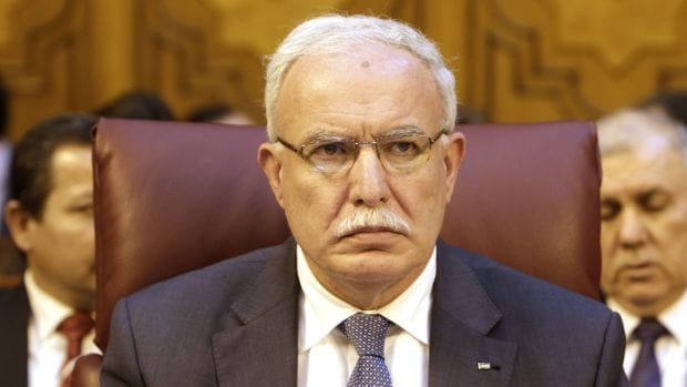 Palestinian foreign minister: We will never recognize Jewish character of Israel