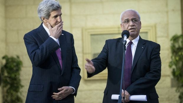 Erekat: Palestinian Authority will pursue UN statehood bid alone if necessary