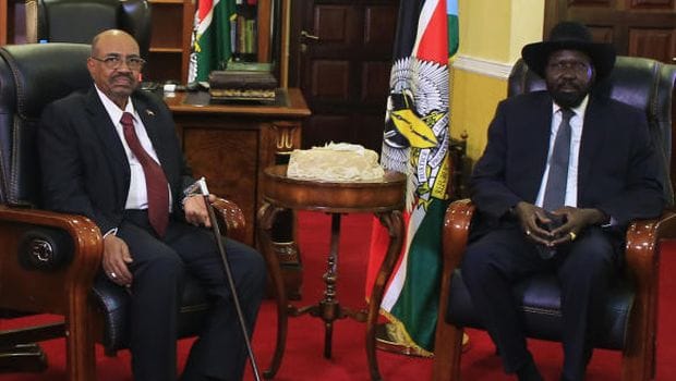Al-Bashir arrives in South Sudan
