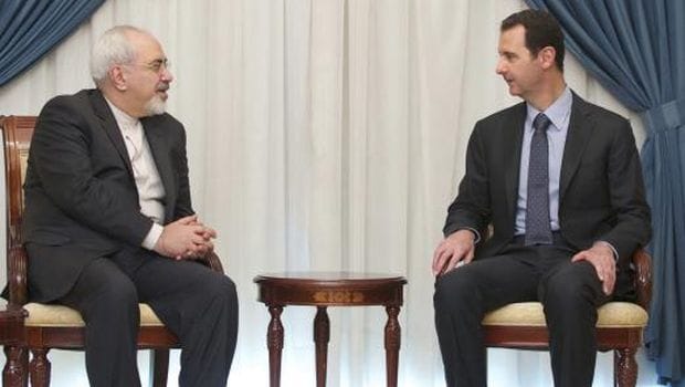 Zarif stresses Iranian support for Assad: Syrian state TV