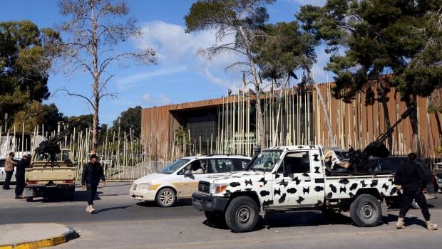 Gunmen attack on parliament delays Libyan PM election
