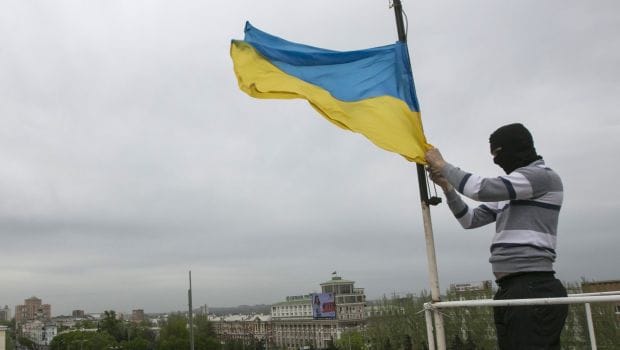 Ukraine helicopter downed by rebel fire, 9 killed