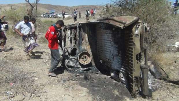 Yemen drone attacks kill dozens