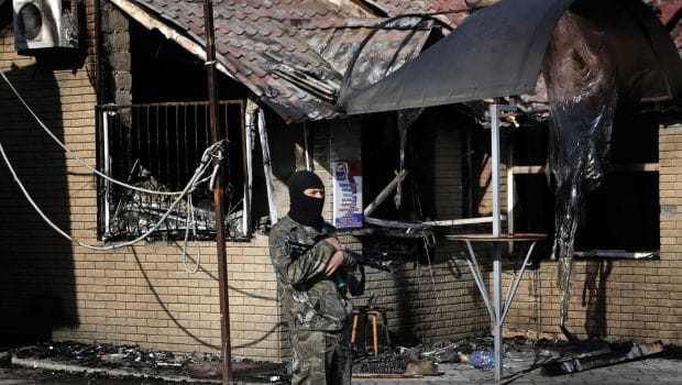 AP journalists see 11 dead at Ukraine checkpoint