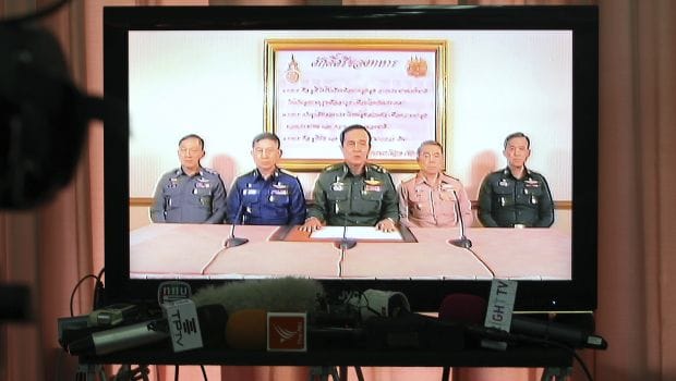 Thai military seizes power in coup, imposes curfew
