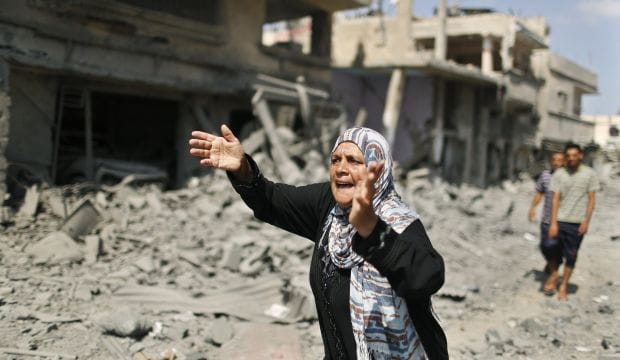 12-hour Gaza humanitarian truce takes hold
