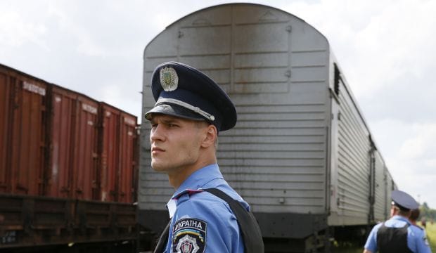 Bodies, black boxes handed over from Ukraine crash site