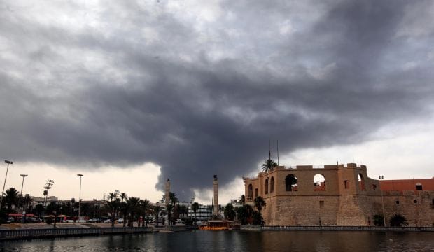Libyan factions battle over airport, more than 20 killed
