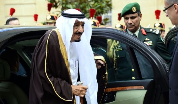 Saudi Crown Prince hold talks with French foreign and defense ministers